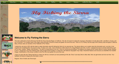 Desktop Screenshot of flyfishingthesierra.com